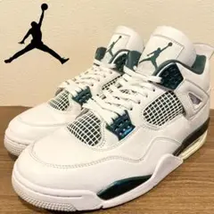 NIKE AIR JORDAN 4 RETRO Oxidized Green