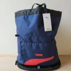 新品　PUMA　プールバッグ　ジムバック　ナップサック　ネイビー