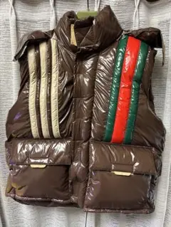 GUCCIメンズダウンベストリバーシブルマフラーセット 2025年最新】GUCCI メンズ ダウンベスト・キルティングベストの