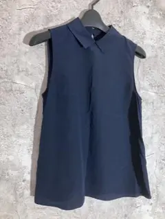 EMPORIO ARMANI アルマーニ　ノースリーブ シャツ チュニックワンピ