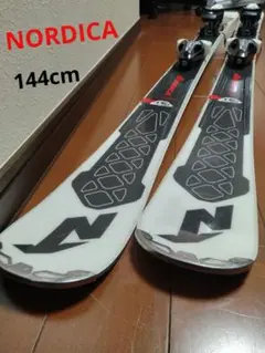 【状態良好☆】144cm NORDICAスキーセット♪ 送料無料!