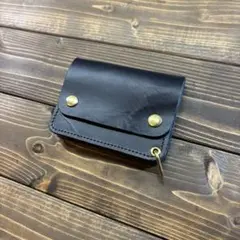 トラッカーウォレット　ショート　ダメージレザー