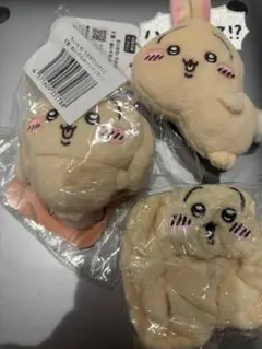 ちいかわ うさぎだらけくじE賞ぬいぐるみバッチ(ヤハ)(ハァ！？)