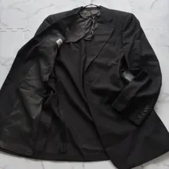 ✨美品✨ アルマーニコレッツォーニ　 テーラードジャケット　黒M相当