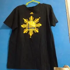 adidas ゴールデンステート・ウォリアーズ Tシャツ Mサイズ 黒