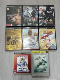 （バラ売り場可能）PS2、PS3 ゲームソフト8本セット