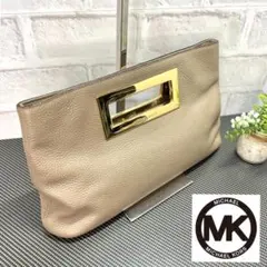 ✨正規品&美品‼️✨ マイケルコース レディース レザー ハンドクラッチバッグ