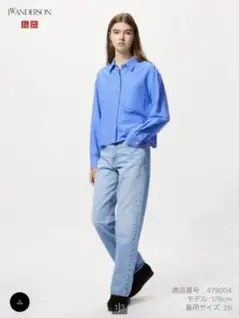 【美品】ユニクロ ストレートジーンズ JW 23インチ JW ANDERSON