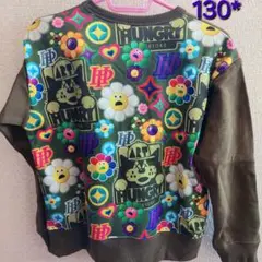 2.size 130* 新品harapeko paint トレーナー