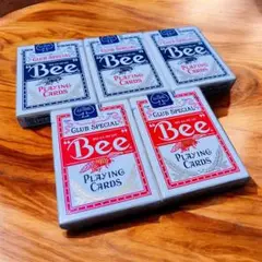 《新品・未開封》Bee トランプ 赤・青セット