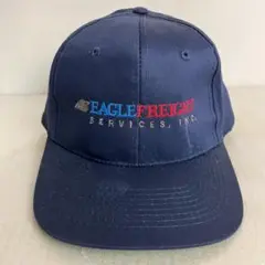 【USA古着】EAGLE FREIGHT ビンテージ トラッカーキャップ 紺