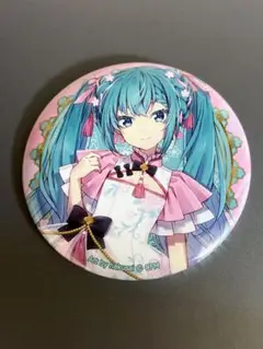 初音ミク ピアプロ piapro　くじ　ビビット缶バッジ チャイナ