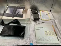 【ジャンク】Nintendo DS Lite ジェットブラック 本体　付属品完備