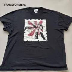 トランスフォーマー グラフィックTシャツ 黒　L