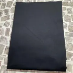 ニット生地　165×85 黒
