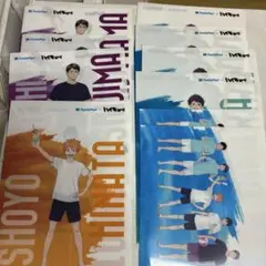 ハイキュー ファミマ クリアファイル クリアカード ステッカー