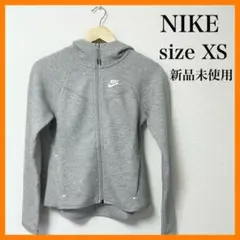【大人気】NIKE ジップアップ パーカー グレー 送料無料!