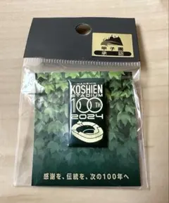 【新品未使用品】阪神甲子園球場　100周年記念ピンバッジ