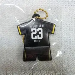 ベガルタ仙台 リミテッドユニフォームラバーキーホルダー 23.有田 恵人 選手