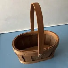 自然素材　手提げ籠