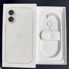 iPhone 16 128GB ホワイト 箱のみ