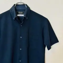 【山喜】半袖 シャツ Sサイズ ネイビー ジャージー Navy PREMIUM