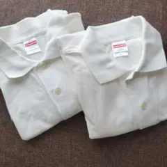 United Athle ポロシャツ 5543-01 L　 ホワイト　2枚セット