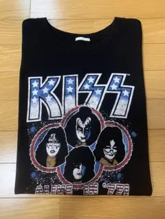 GU KISS コラボ Tシャツ XL バンドT 美品