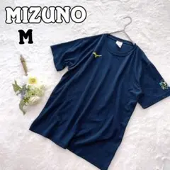 【ミズノ】MIZUNO ネイビー コラボTシャツ M スポーツウェア 1661