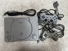 【ジャンク】PlayStation (PS1) 本体 コントローラー2個付き