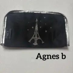 【agnes b】アニエスベー エッフェル塔 マルチケース 化粧ポーチ ☆新品☆