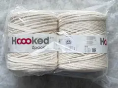 【新品・未使用】 Hoooked zpagetti オフホワイト(2個セット)