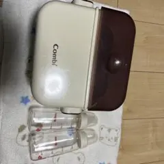 Combi 哺乳瓶消毒ケースと哺乳瓶2本セット