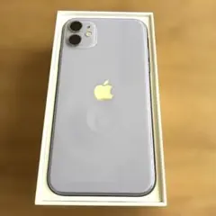 iPhone11 パープル128GB 画面割れなし