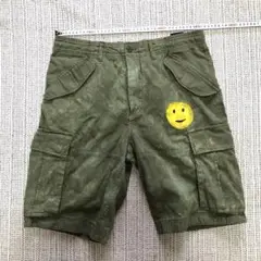 H&M リメイクコットンカーゴハーフパンツ W32 /検索 doublet