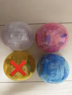 カプセルトイセット 3個入り　サンリオ　ビニールプールバック