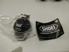 348　SHOEI ガチャ　キーホルダー　ヘルメット　イエロー