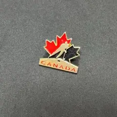 【アンティークピンバッジ】②⑨ ビンテージ CANADAホッケーピンズ レトロ