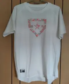 ⑮アンダーアーマーUnder Armour ホワイト シャツ MD