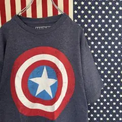 MARVEL キャプテンアメリカ Tシャツ【L】