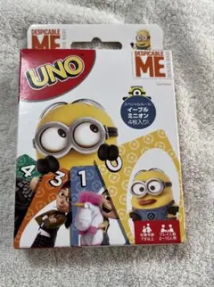 【怪盗グルーの一家とミニオンズ】UNO イーブルミニオン4枚入り！