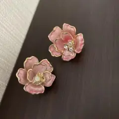 イヤリング　フラワー