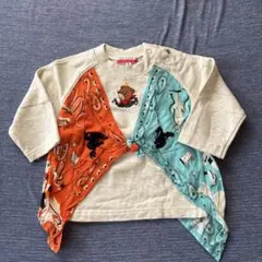 CASTELBAJA バンダナ風Tシャツ 80