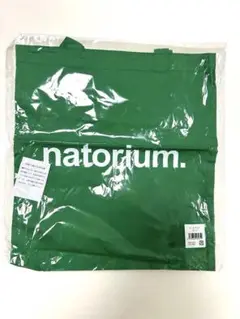 【未開封新品】なとりnatorium. グリーン トートバッグ