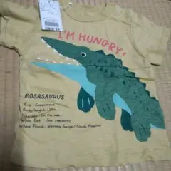 モササウルス Tシャツ 95cm イエロー