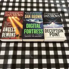 Dan Brownダン・ブラウン 小説3冊セット