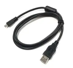 オーディオファン ニコン用USBケーブル データケーブル ブラック