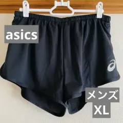 ASICS ブラック 陸上ショートパンツ XL