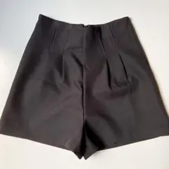 【GRL】タックハイウエストショートパンツ M［at1744］