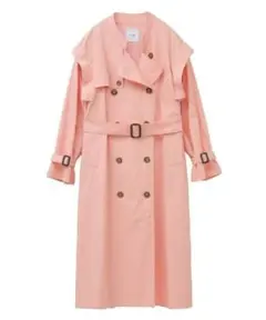 新品タグ付き【CLANE/クラネ】2ウェイスクエアスリーブトレンチコート